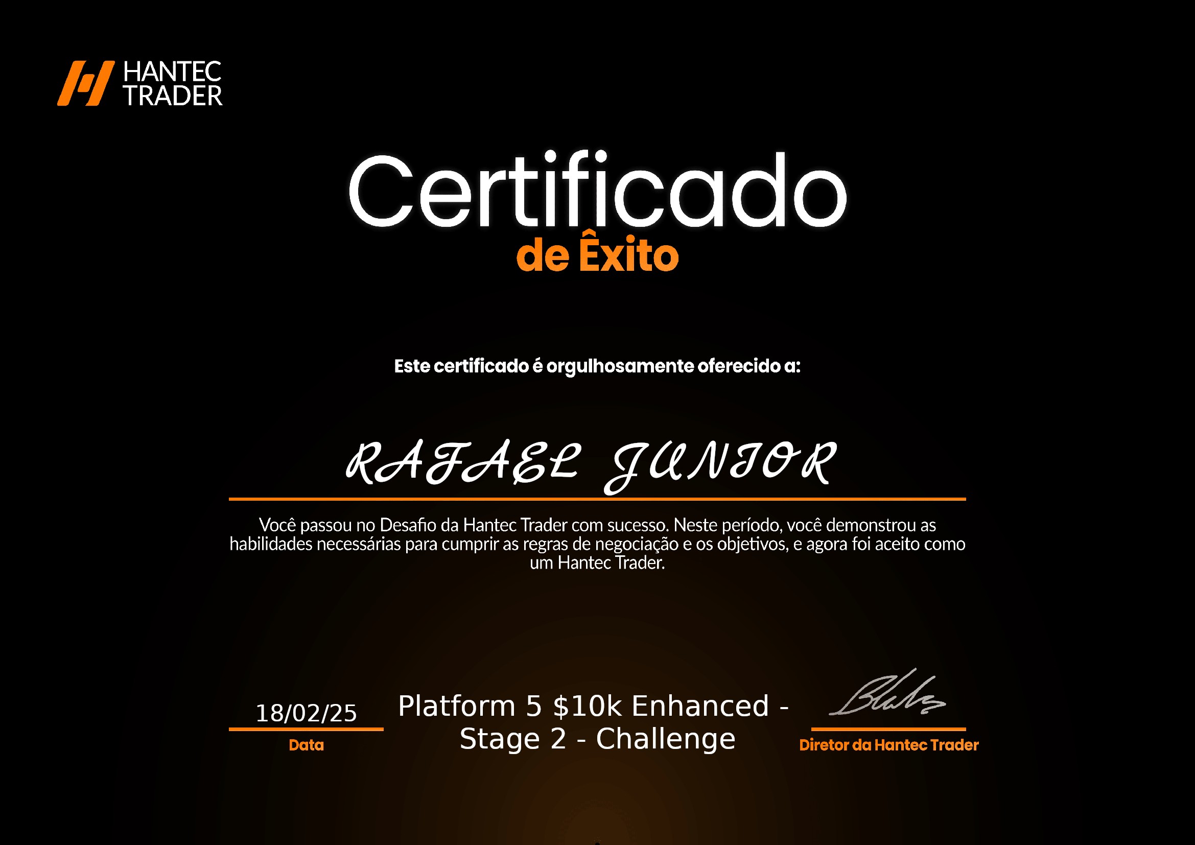 Hantec Certificate 2